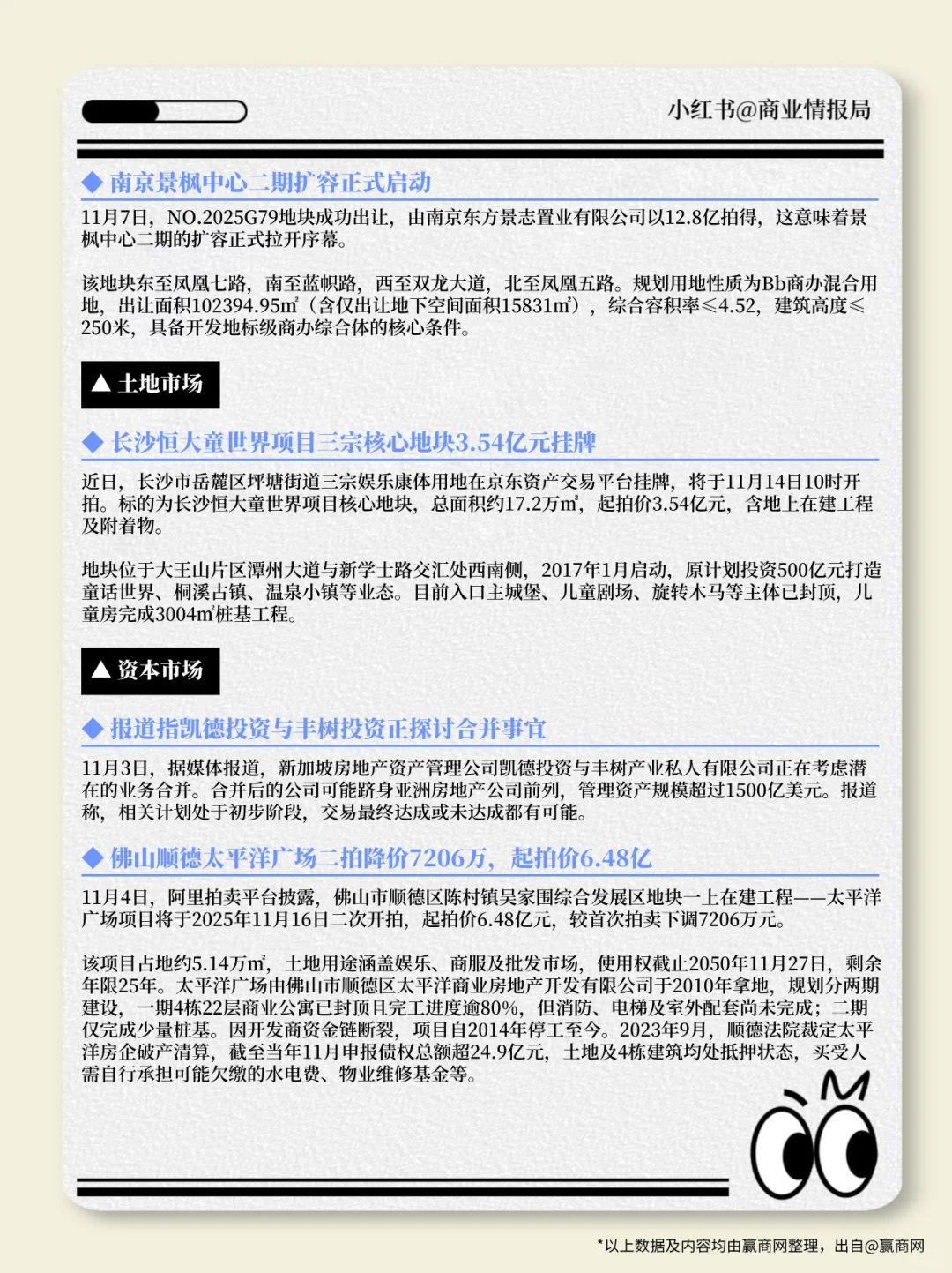 【周报】11.03-11.09零售商业一周热点