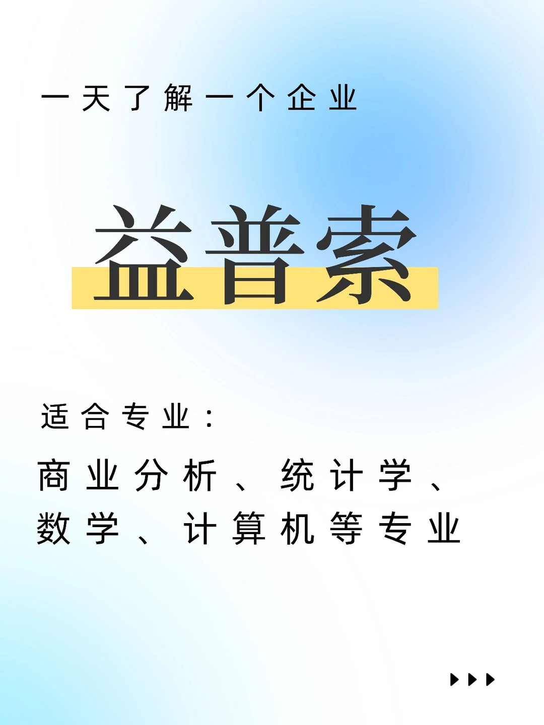 【益普索】-商业分析助理