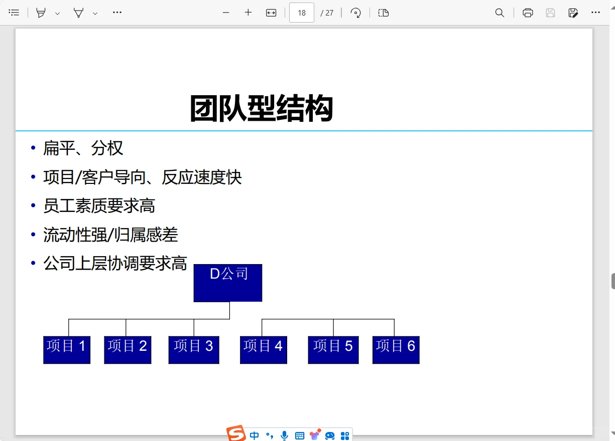 组织发展~组织设计及优化（二）