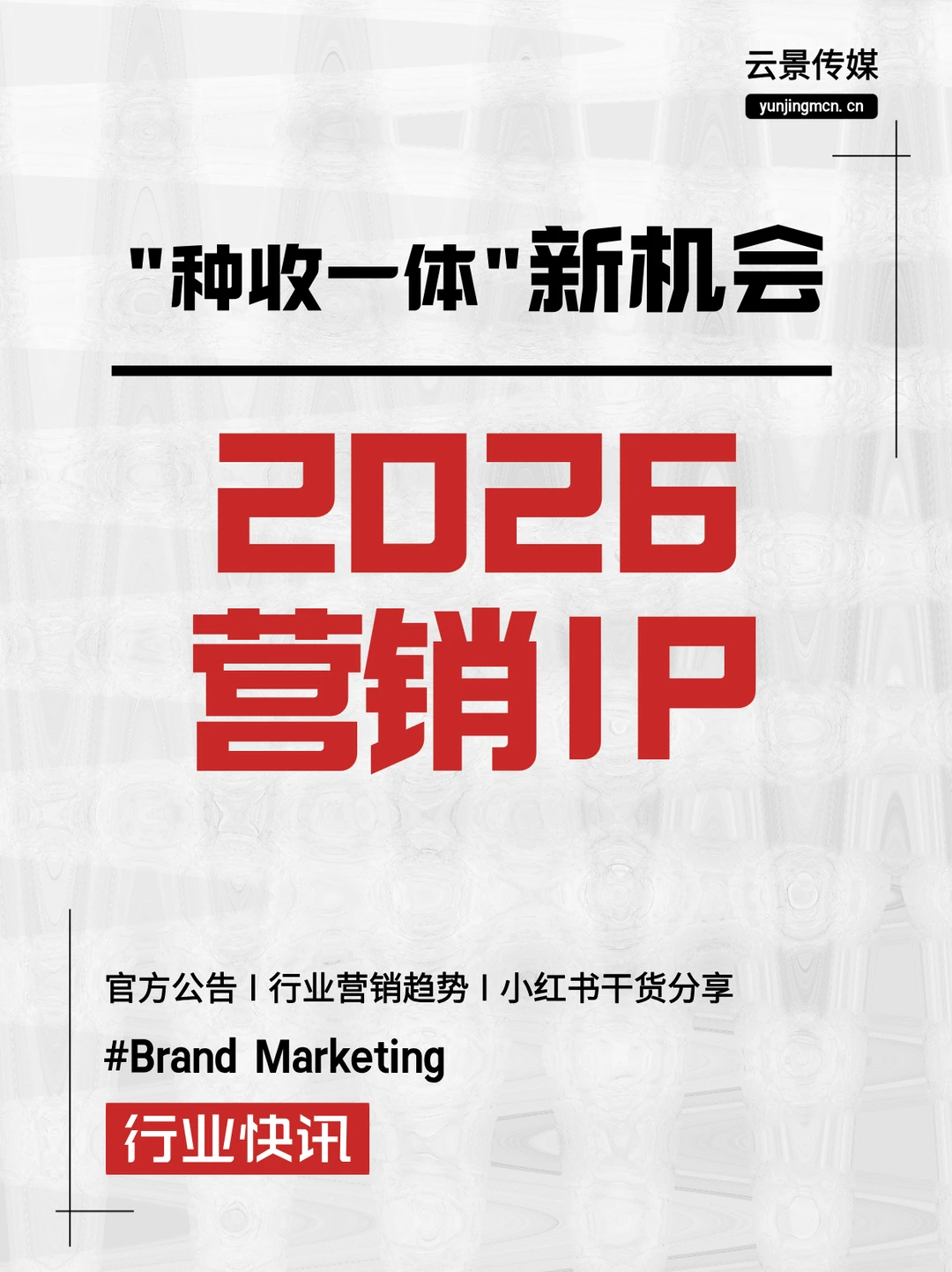 2026新风口！种收一体营销IP打法全升级！