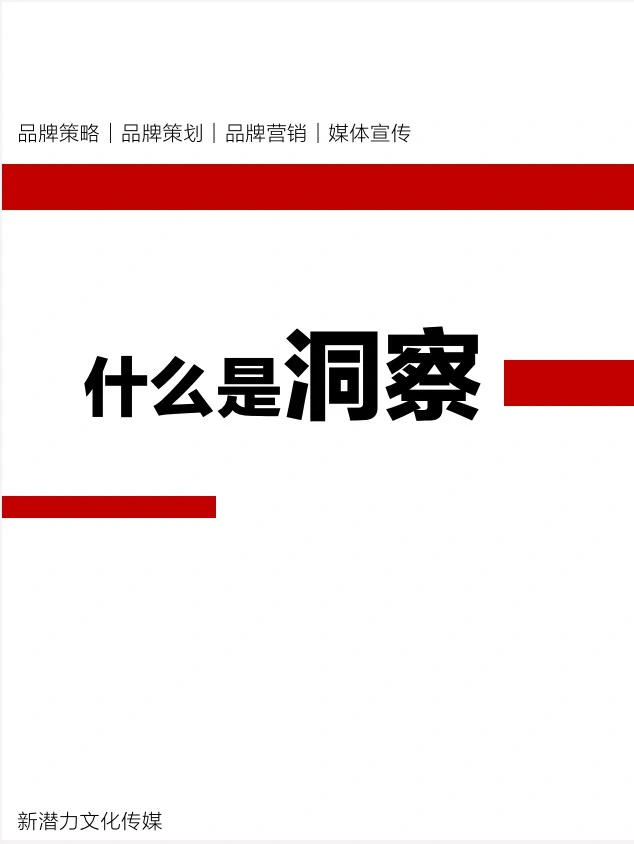 干货｜什么是洞察