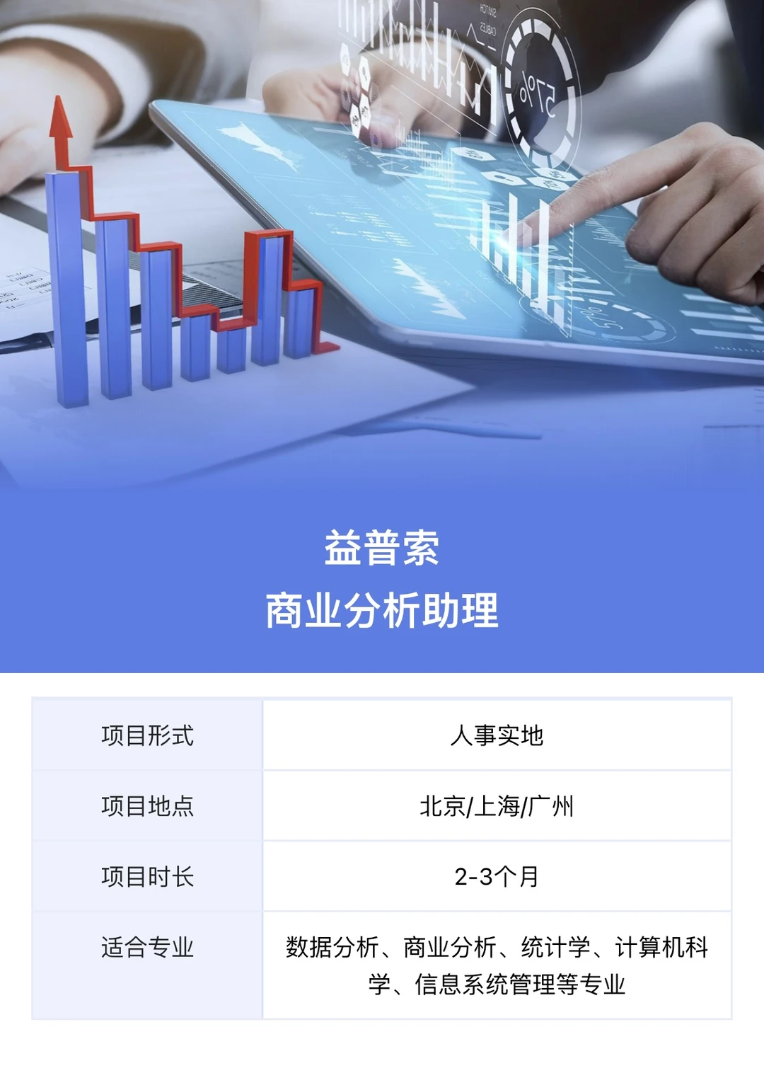 【益普索】-商业分析助理