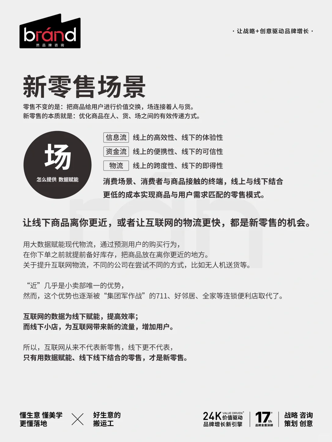 人｜货｜场：万能的品牌增长分析逻辑