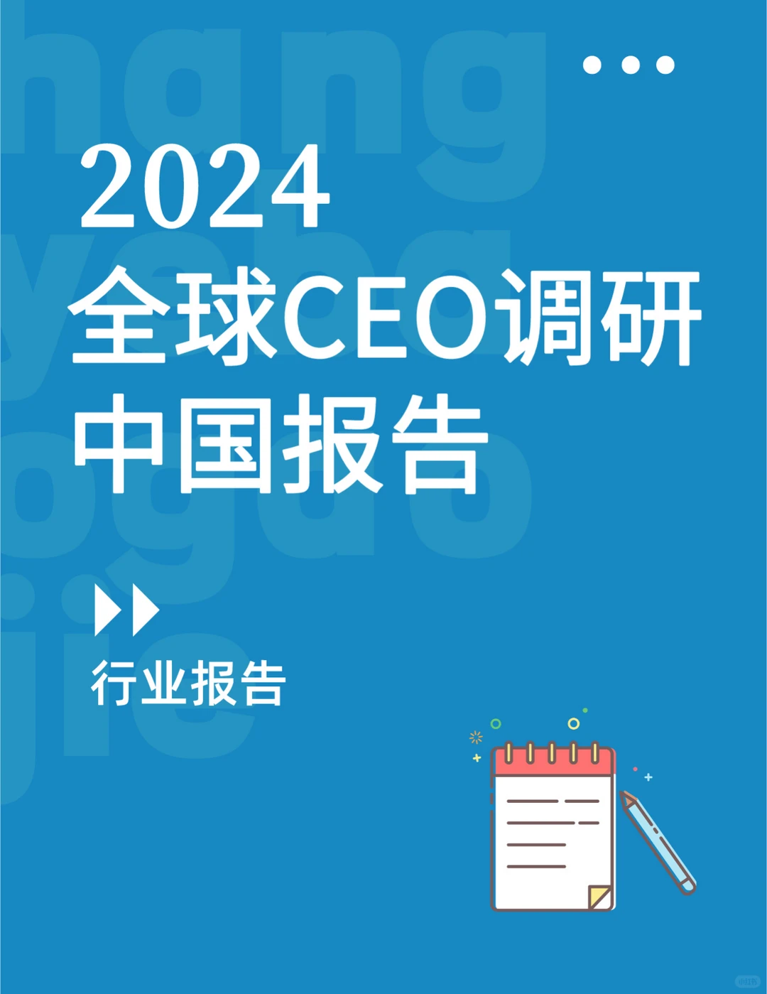 全球CEO调研中国报告