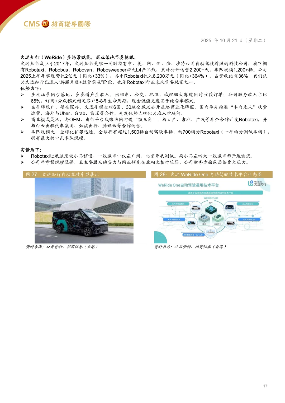 小马智行自动驾驶赛道领先者研究报告