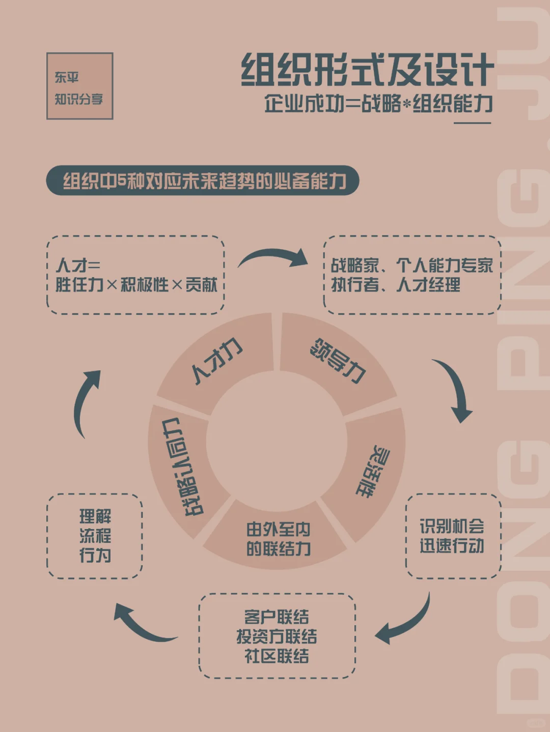 团队管理｜组织必备5大能力，组织形式设计