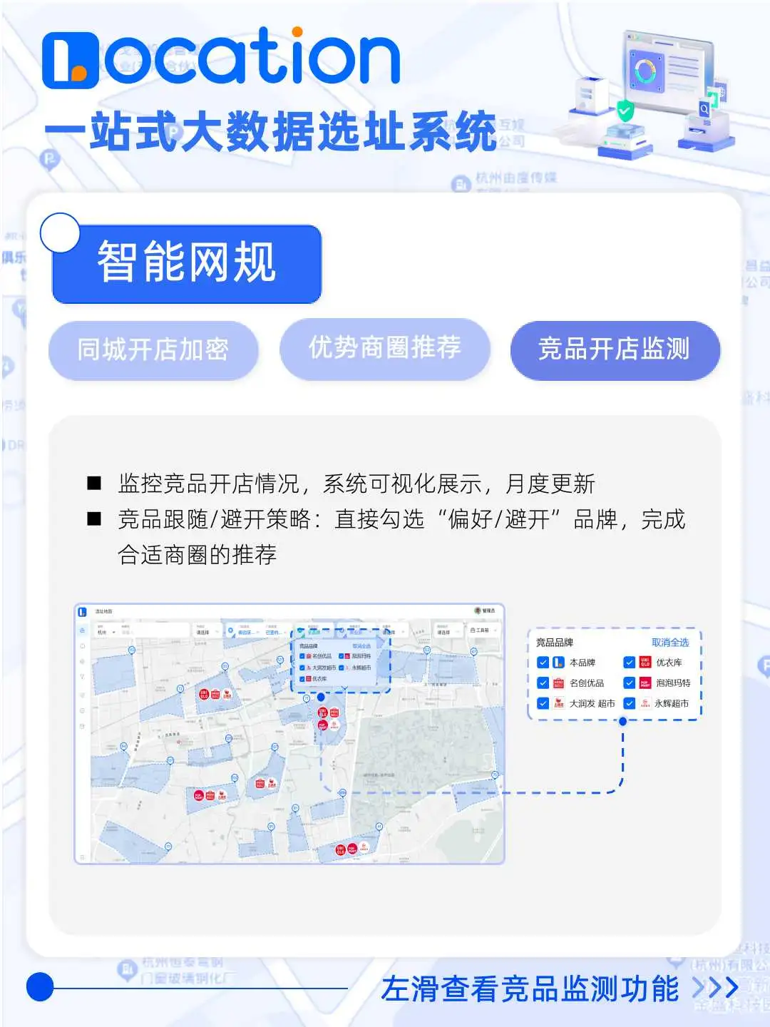 大数据助攻!连锁品牌都在用的科学选址系统