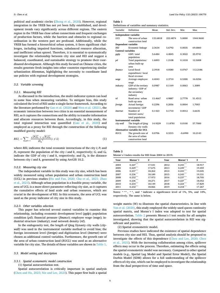 文献|城市规模对区域经济一体化的时空影响