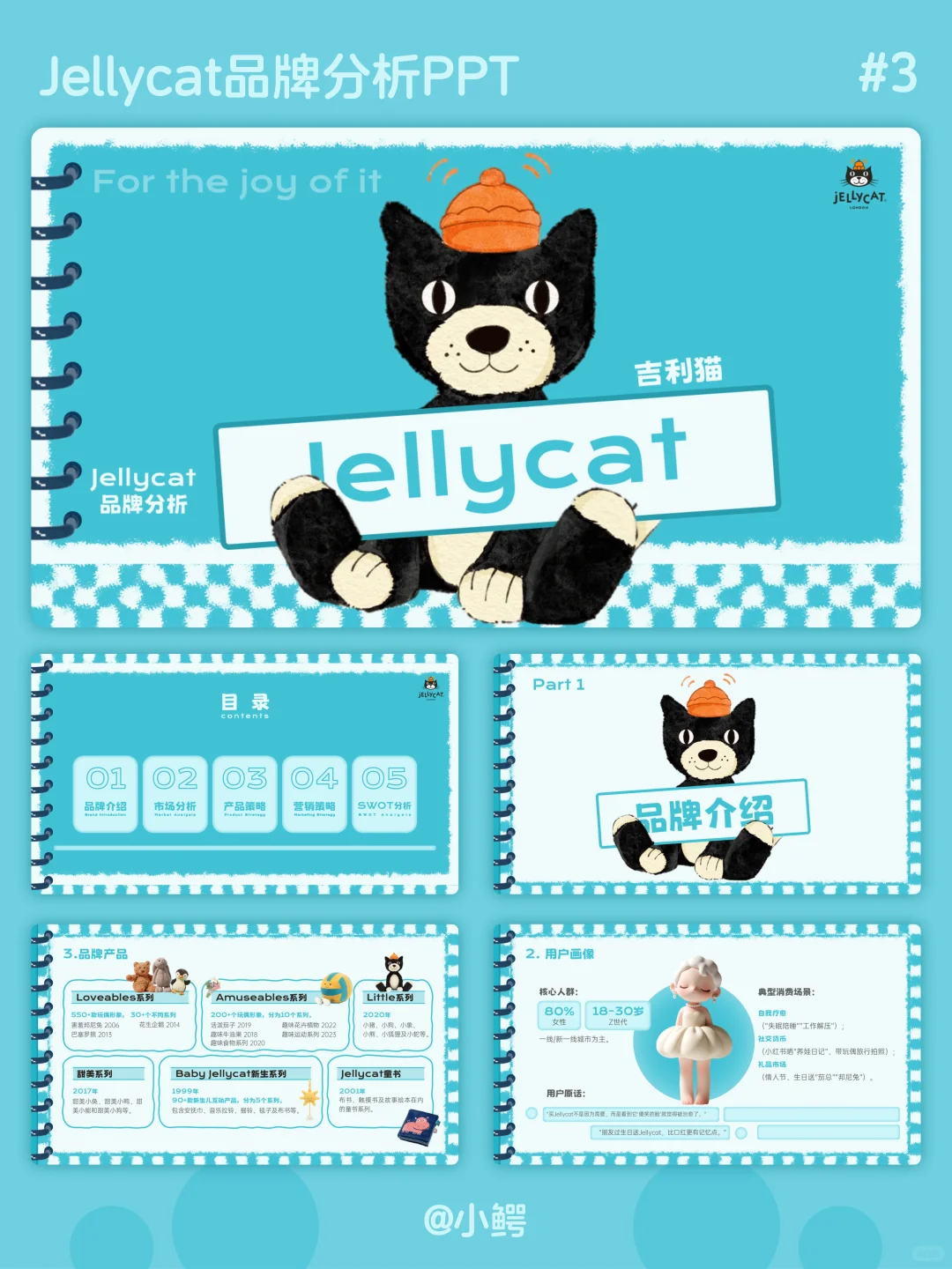 Jellycat品牌分析PPT