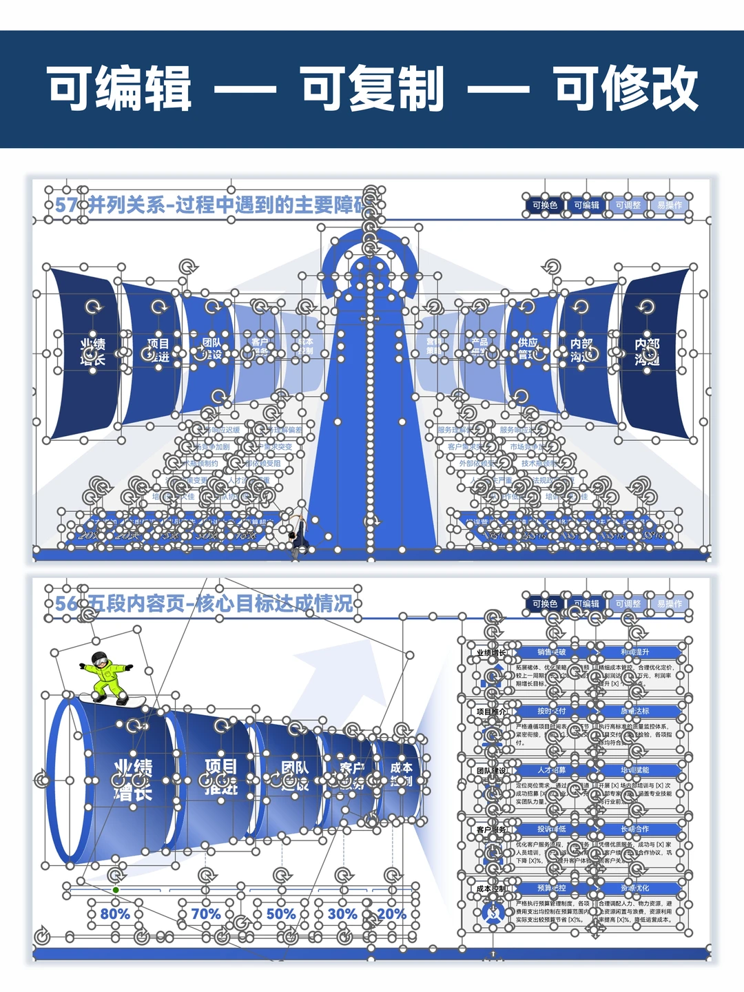 领导说我的年终述职PPT做的很不错