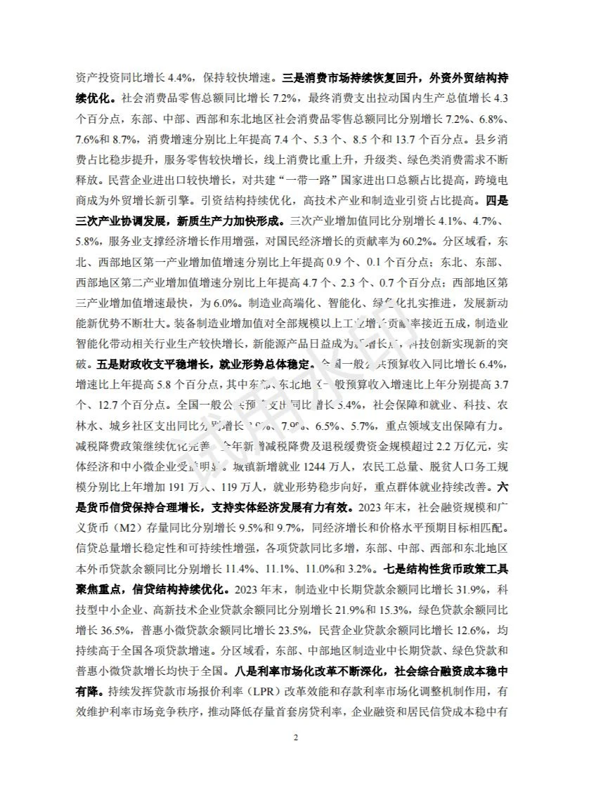 2024中国区域金融运行报告