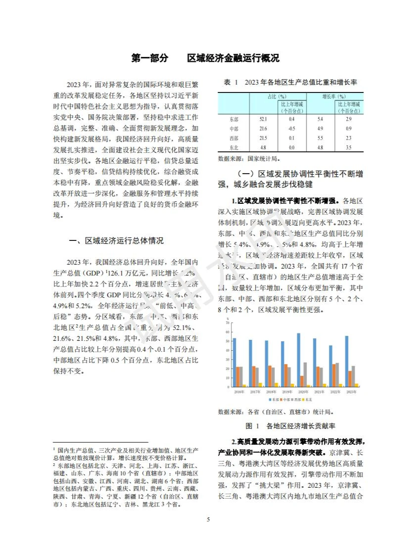 2024中国区域金融运行报告