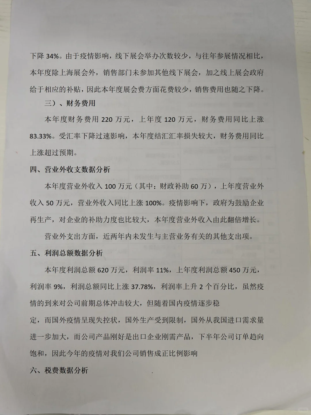 这是我见过，整理最全面的年度财务分析！