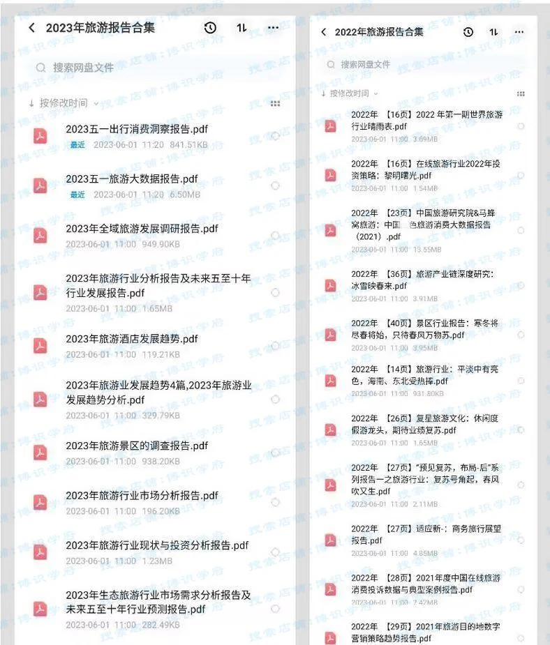 【旅游行业研究报告】市场研究调研调查