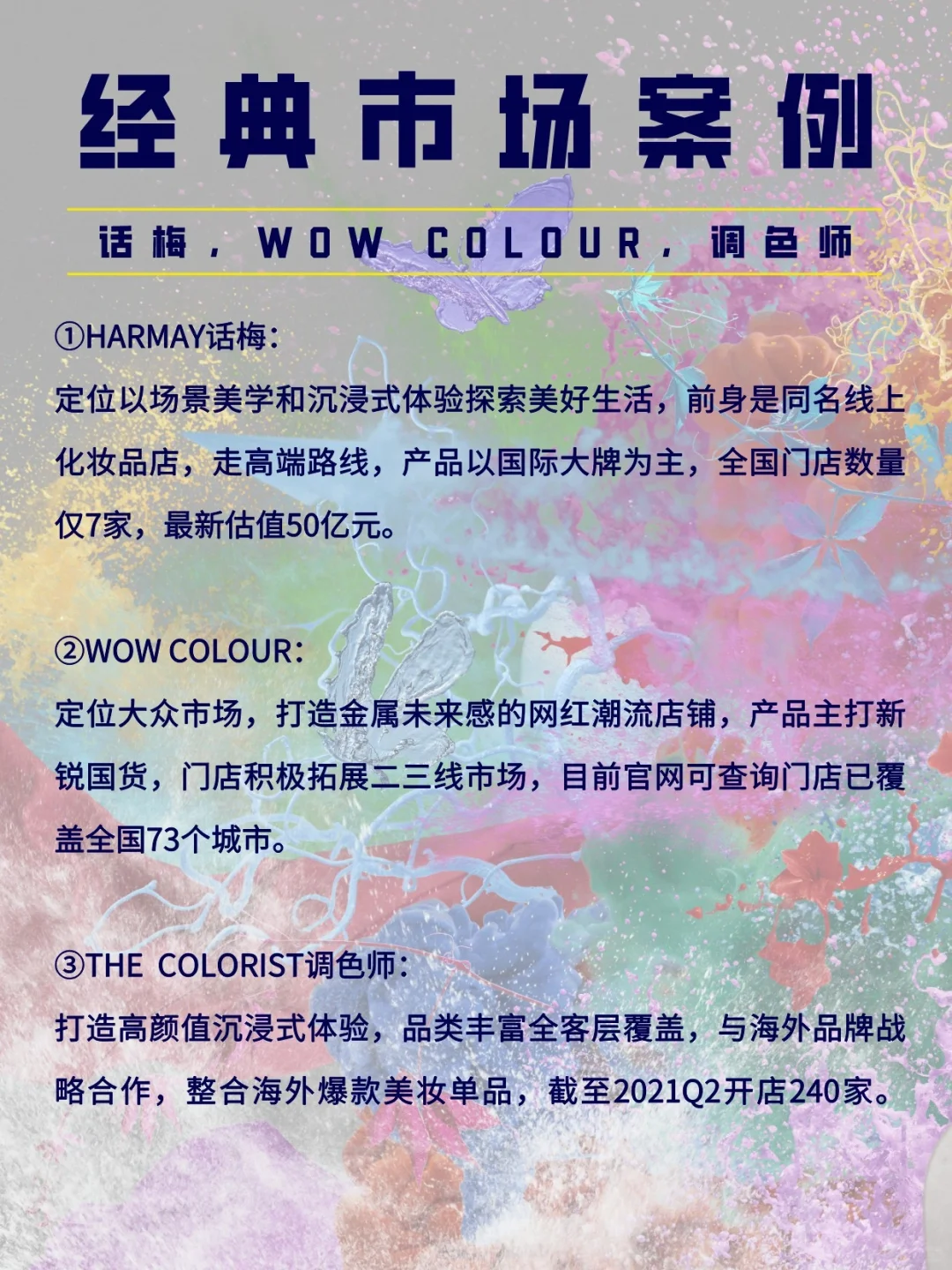 从美妆集合店，?看行业报告怎么写？?