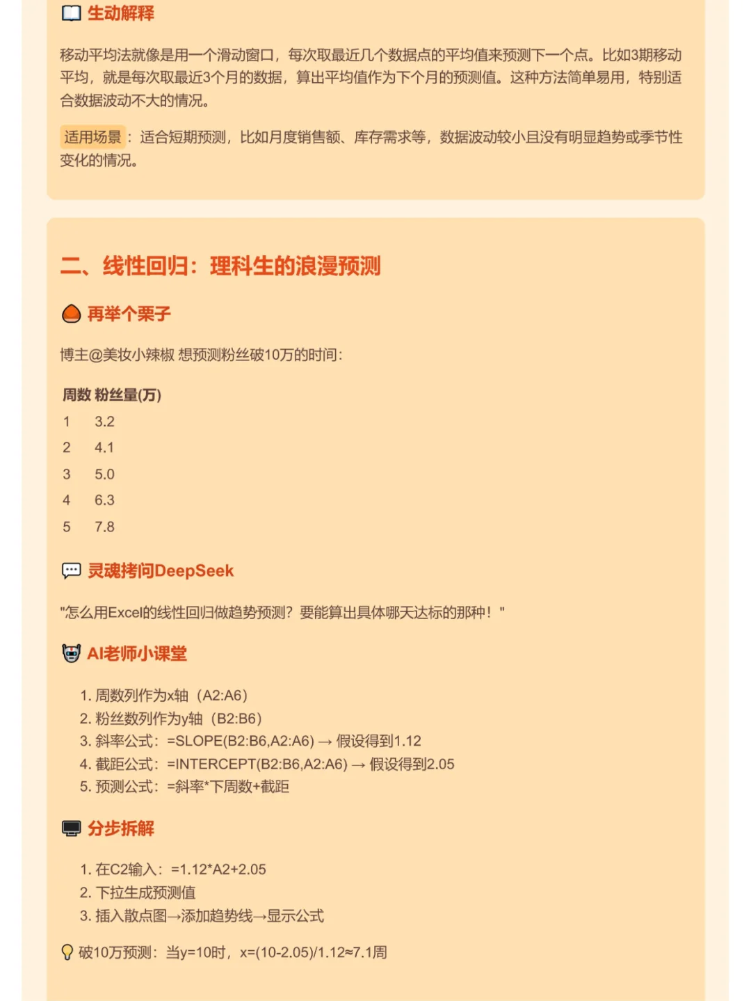 Excel趋势预测｜5种方法轻松搞定！