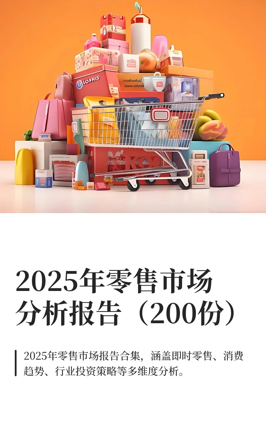 2025年零售市场分析报告（200份）