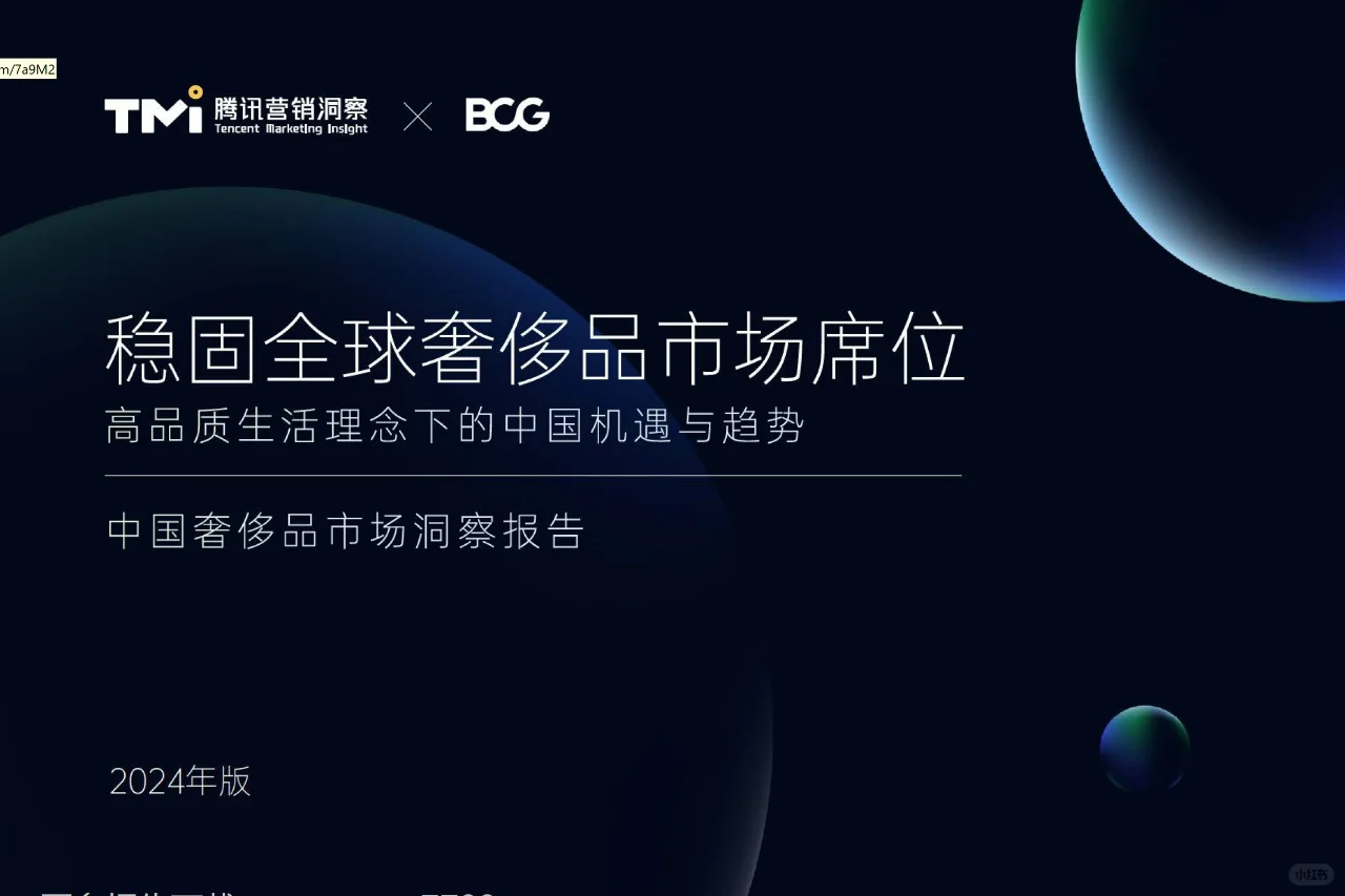 2024 中国奢侈品市场洞察 | 消费趋势全解析