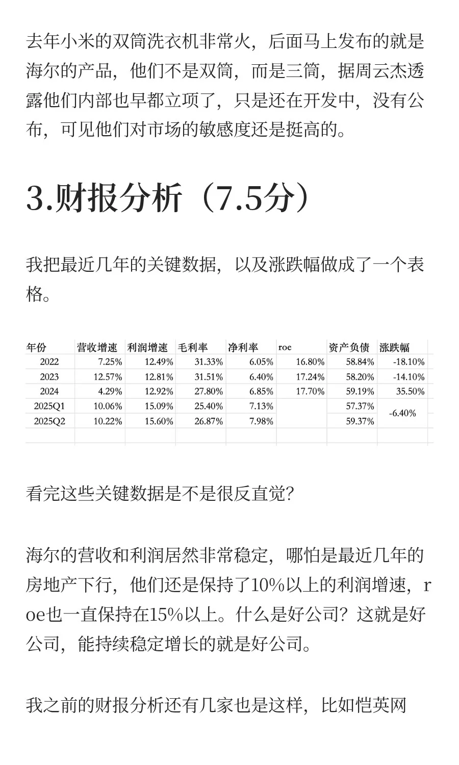 家电行业为什么一直不涨？海尔还有没有机会