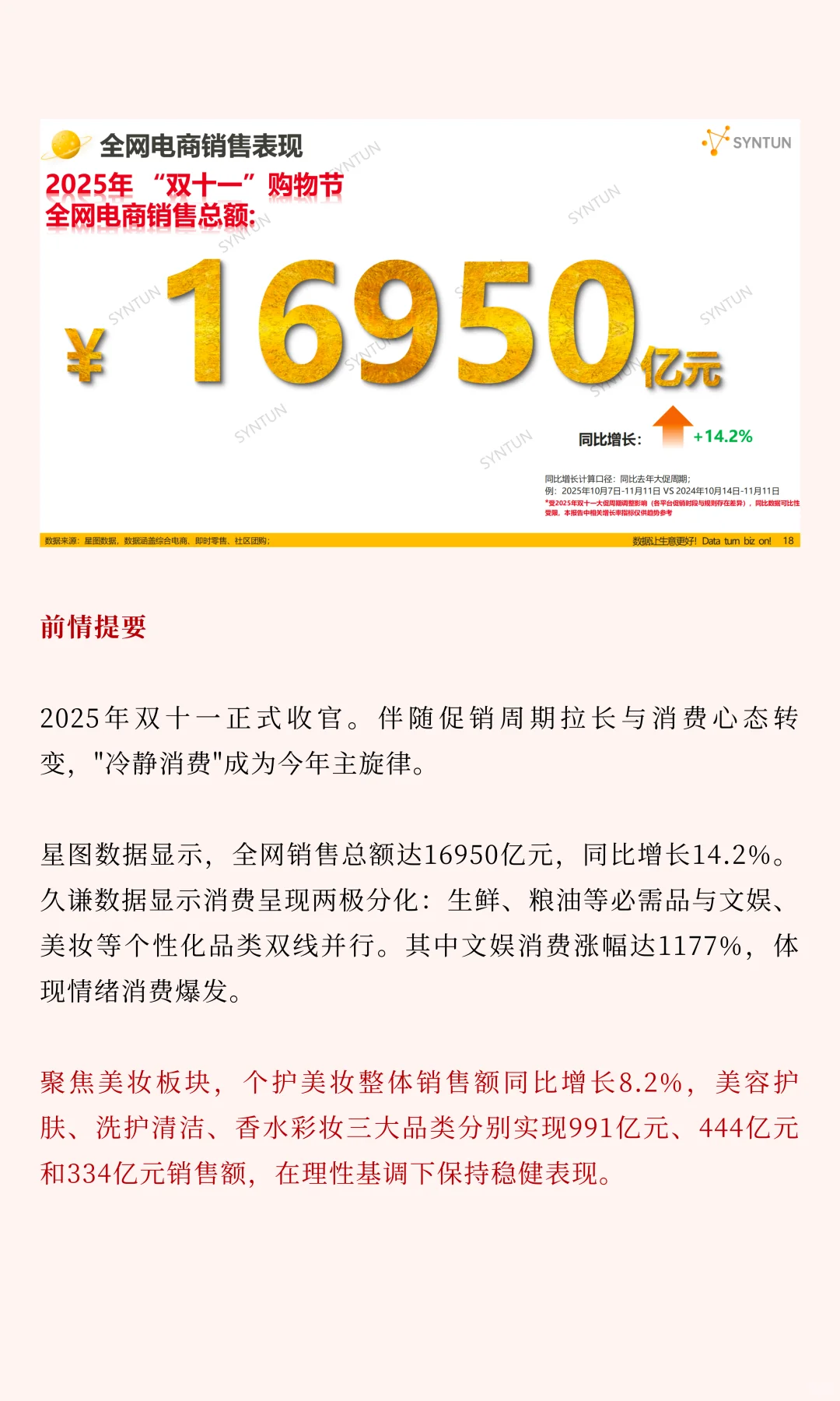 1769亿!今年双十一美妆4大趋势