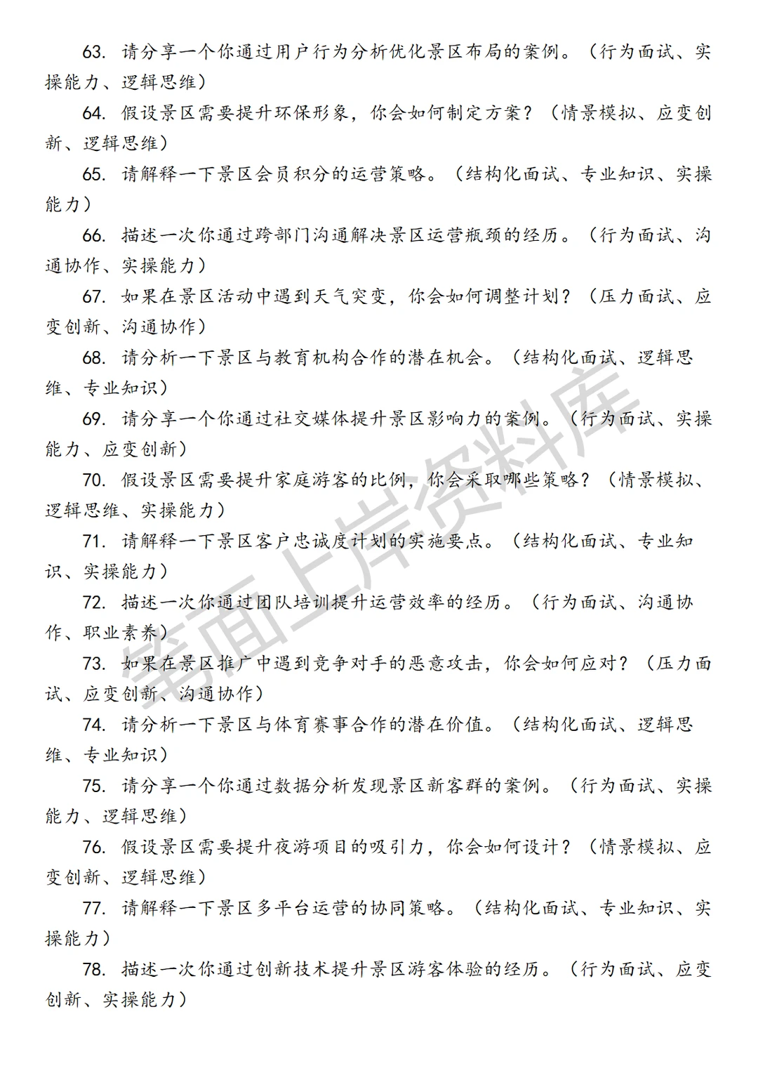 旅游飞猪景区行业运营高级专员