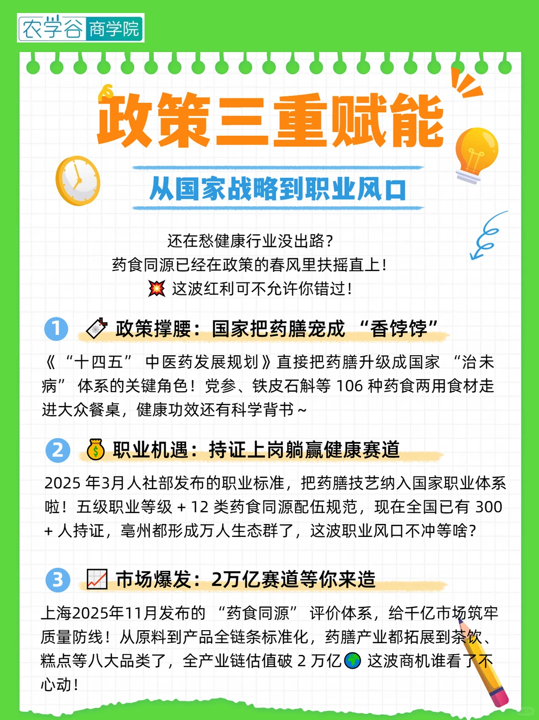 政策砸钱又发证!药食同源成新的财富风口