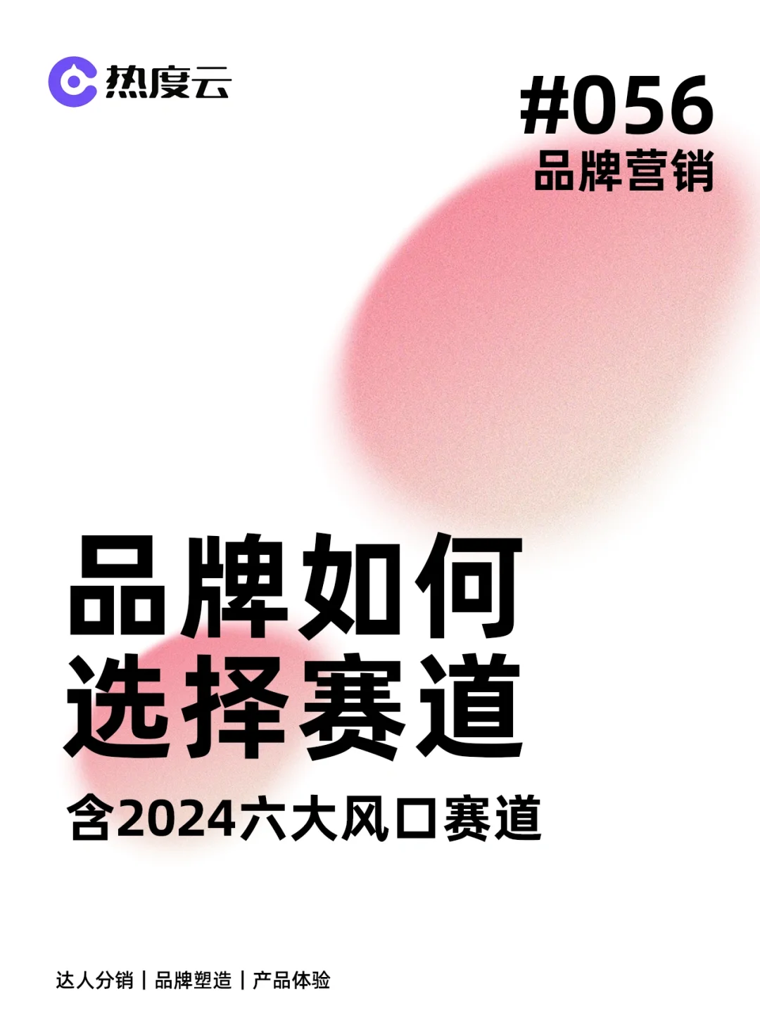 初创品牌如何选择赛道❓ 2024抓住风口?