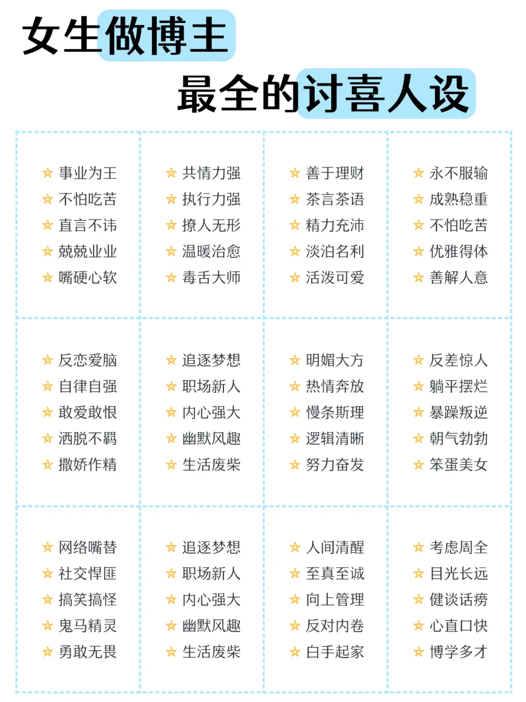 女生做博主，优先选择这些赛道！