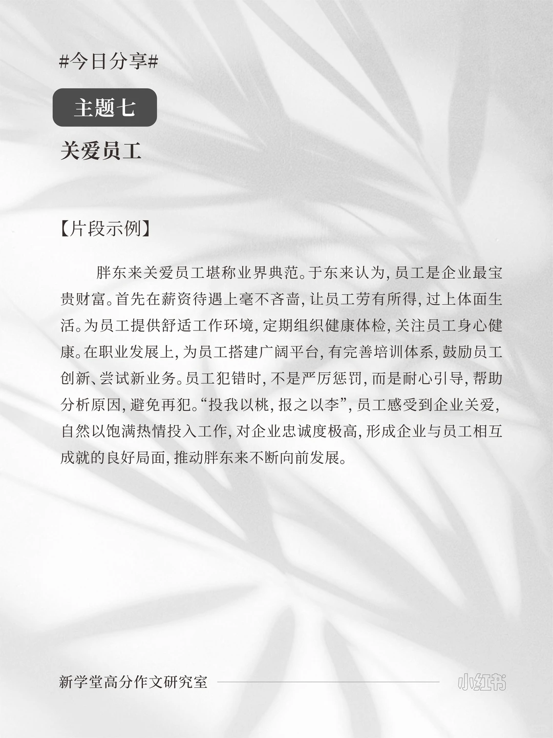 人物素材｜一例十用·胖东来