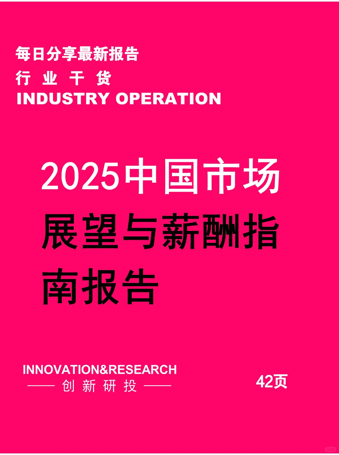 2025中国市场展望与薪酬指南报告