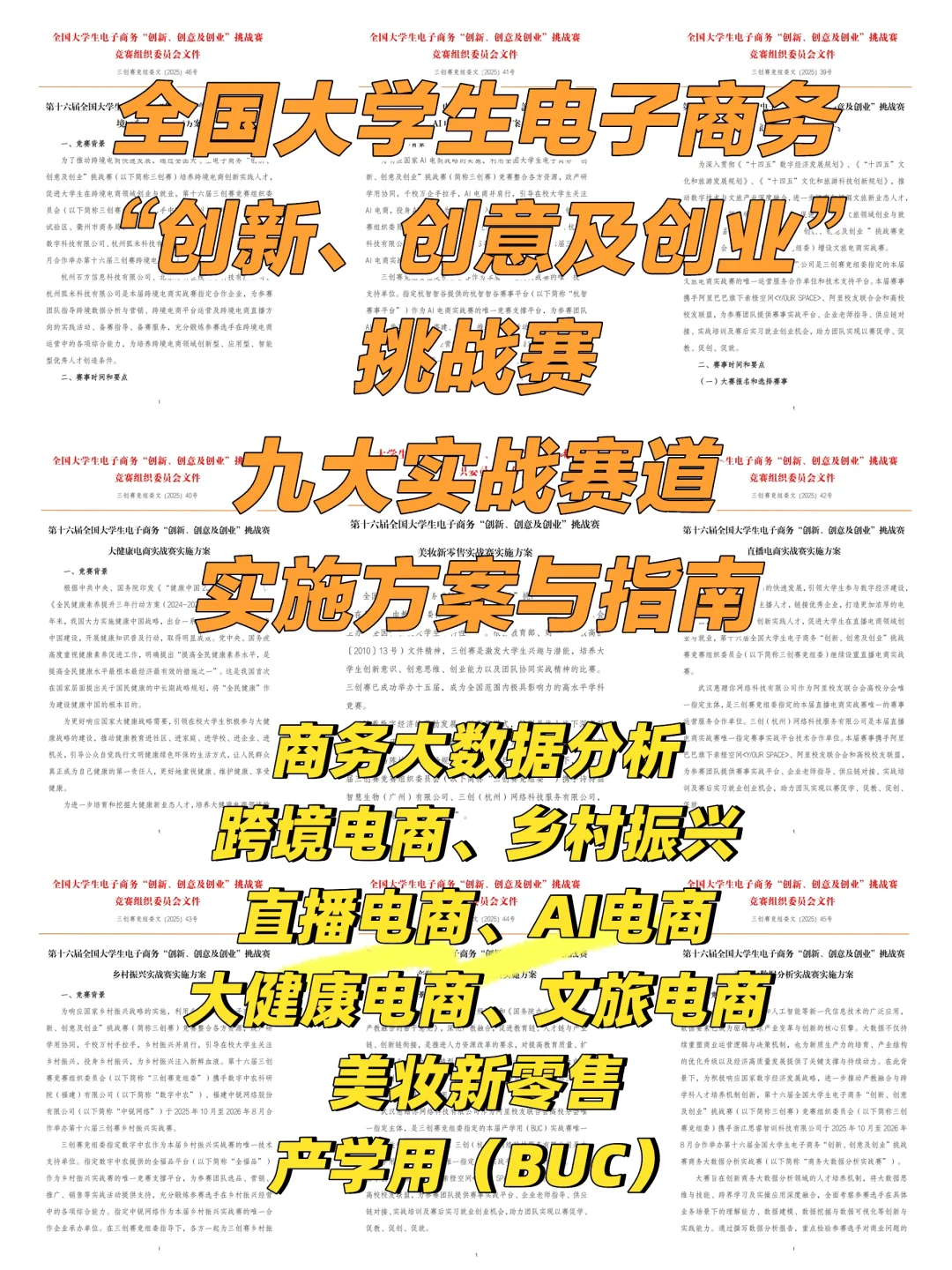 大学生电子商务三创赛实战赛道方案指南