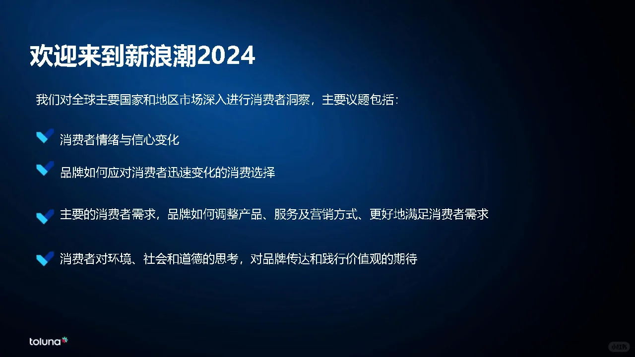 专业报告，2024年全球消费者洞察报告！