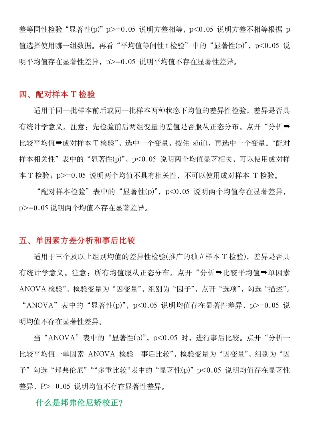 导师总结的8种spss常用的数据分析方法
