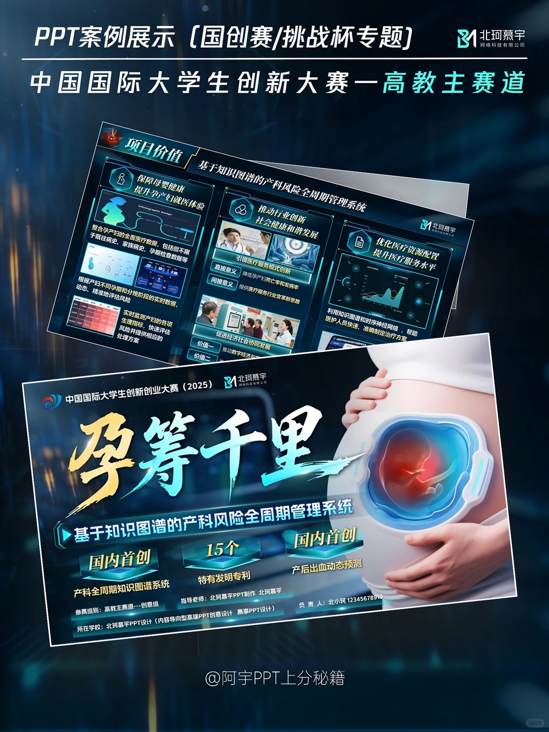 ?国创赛专题|高教主赛道 医学科技PPT案例