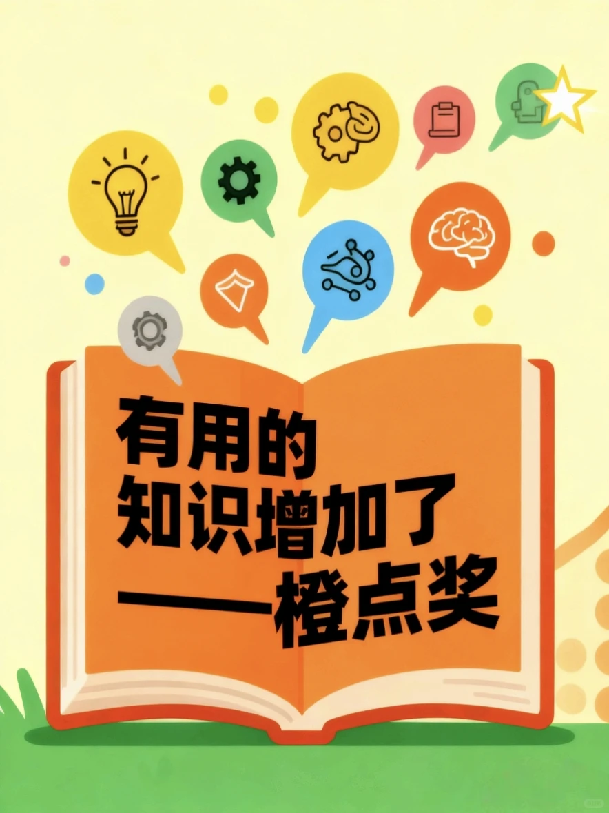有用的知识增加了——橙点奖