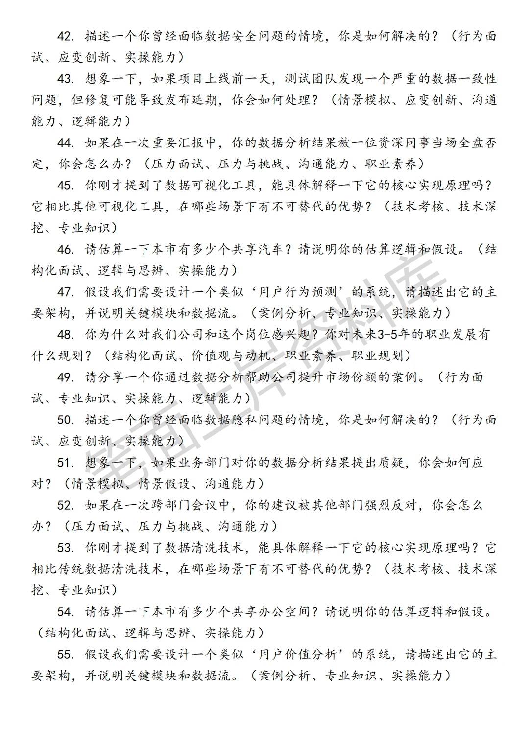 商业数据分析师