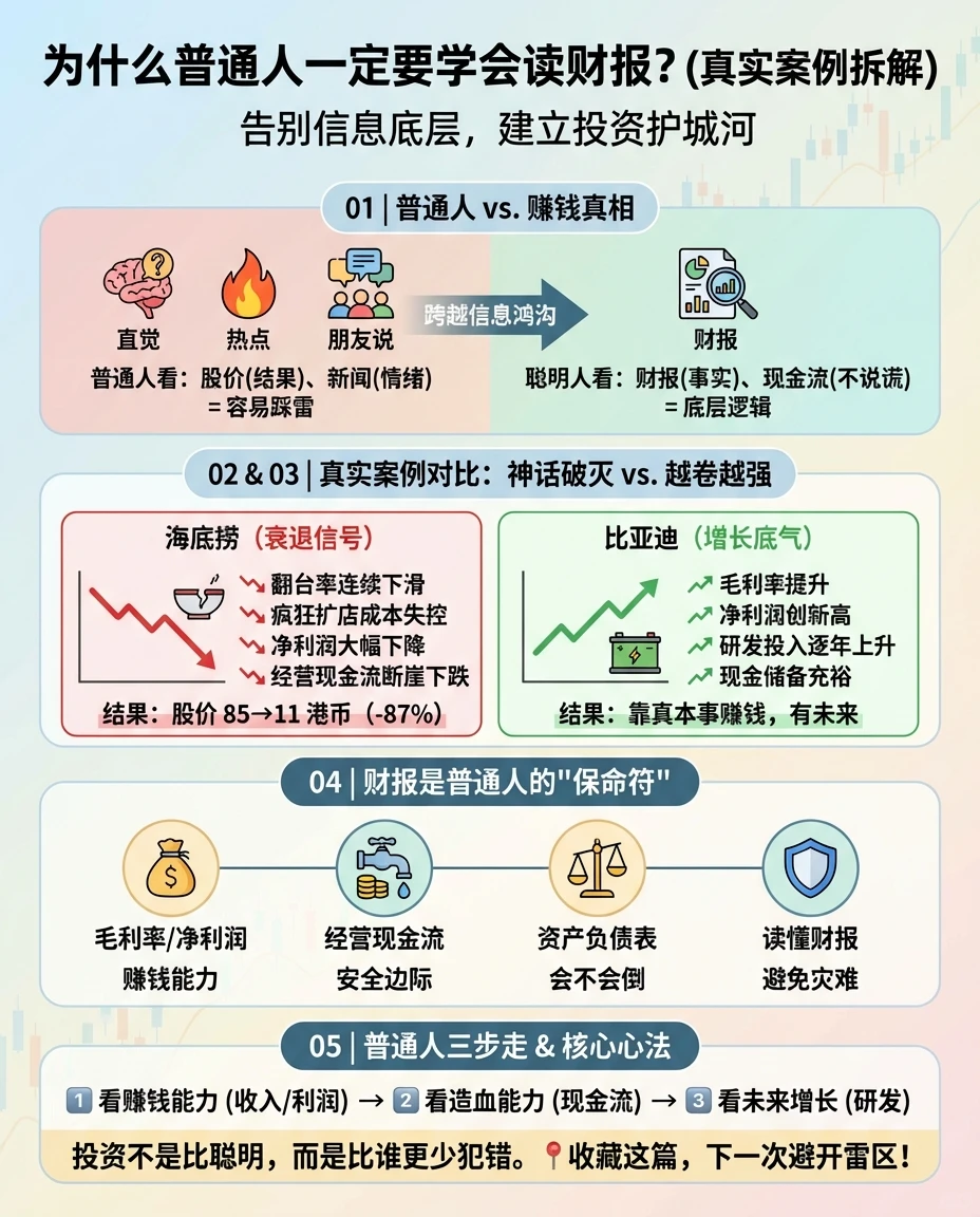 为什么必须学会阅读财报——案例拆解