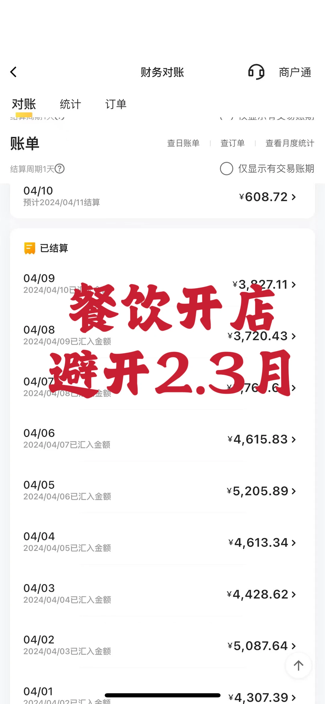 餐饮开店，避开2 3月！