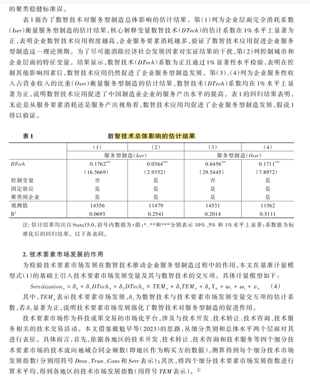 ?顶刊导读 | 数智技术如何赋能服务型制造?