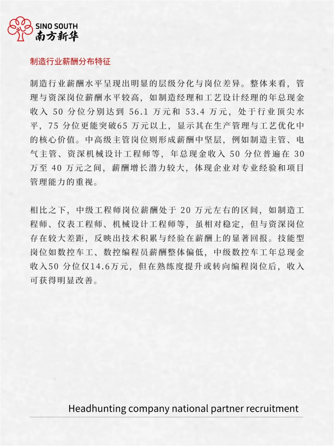 2025年制造行业人才需求与薪酬报告