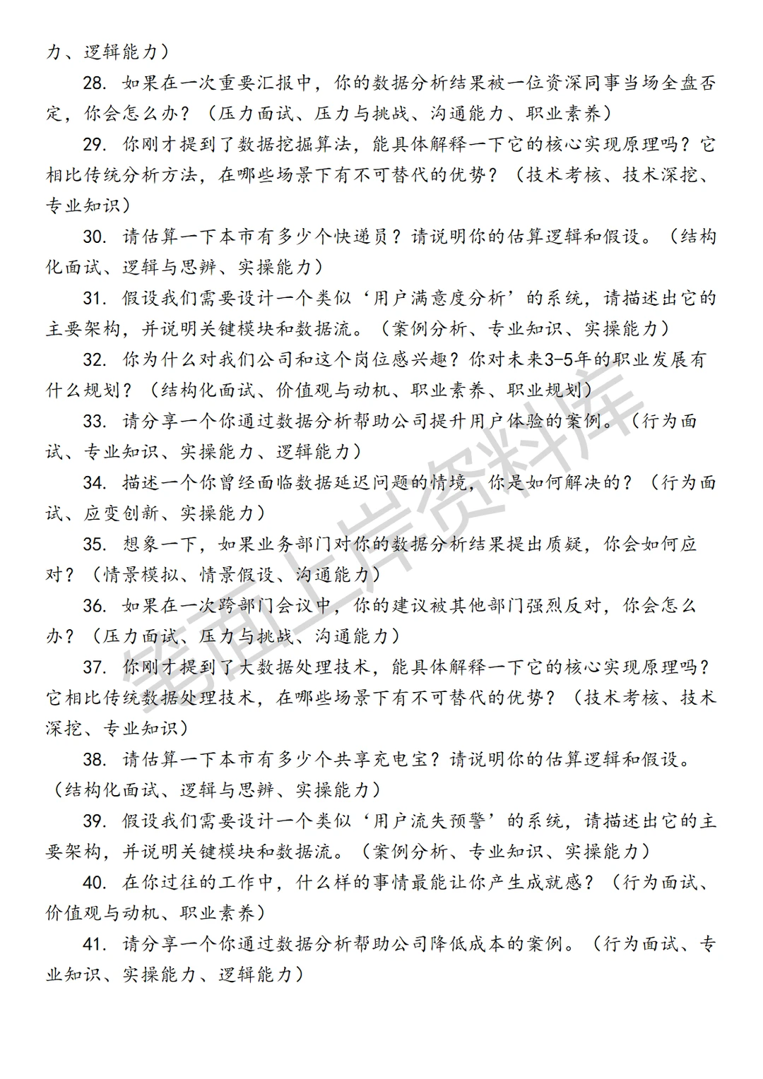 商业数据分析师