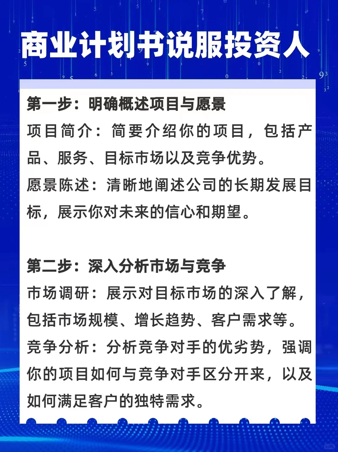 创业融资必备商业计划书十年项目行业经验
