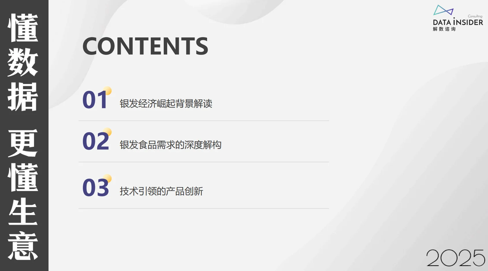 报告分享 | 2025银发健康食品赛道洞察?