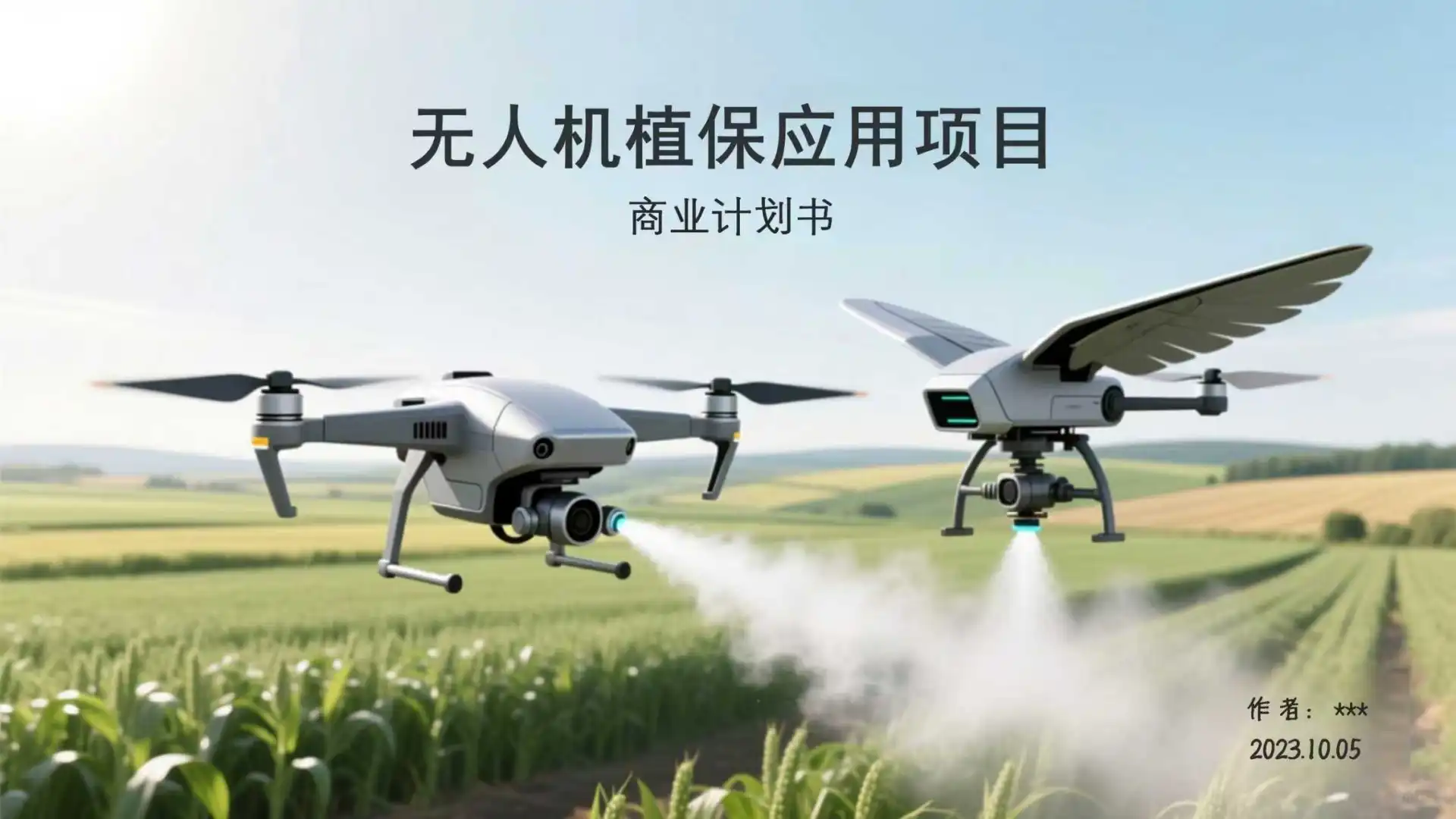 无人机创业，BP写对这5点，投资人主动约聊