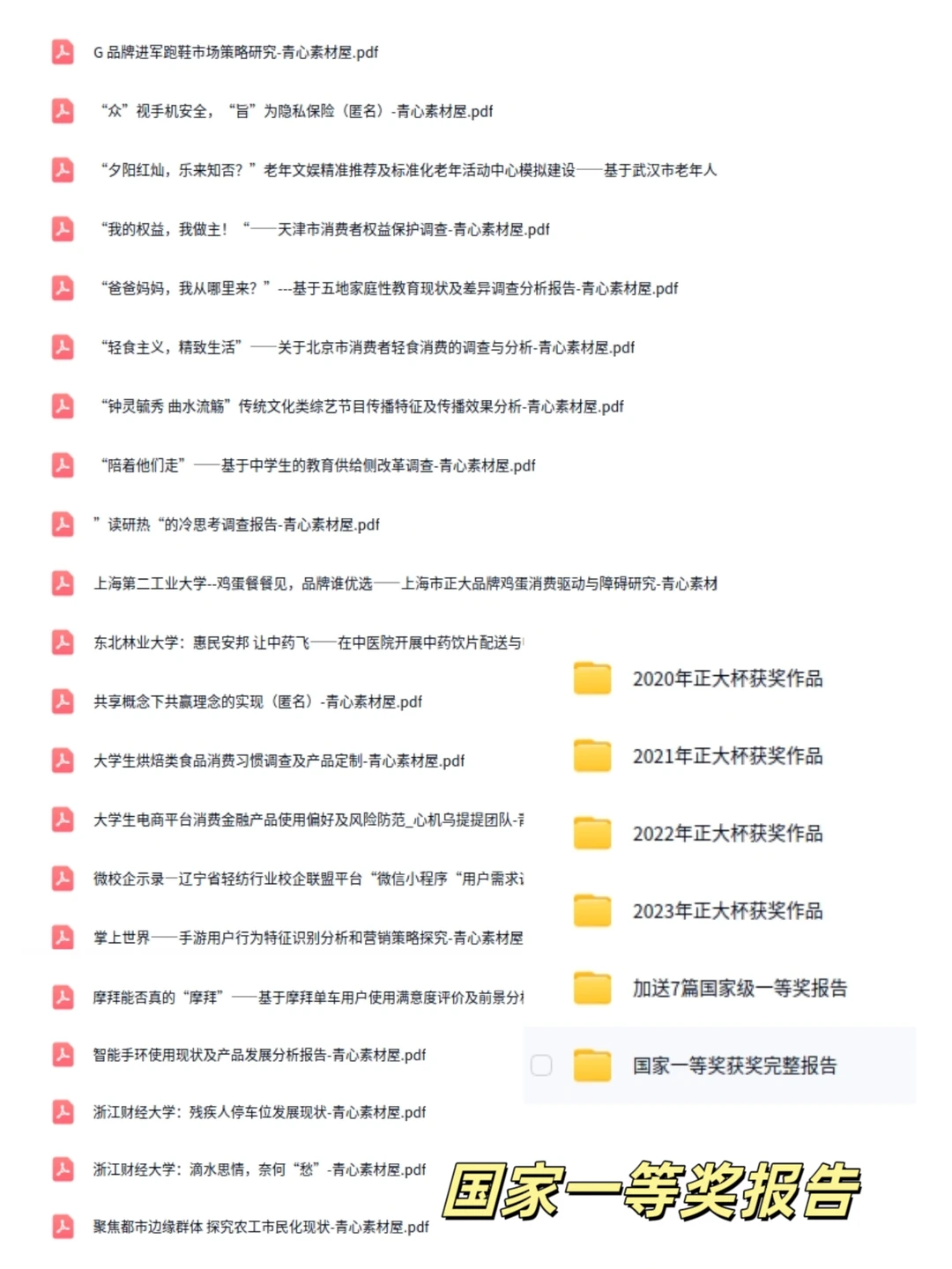 正大杯选题&往届获奖&国奖作品&答辩PPT分享