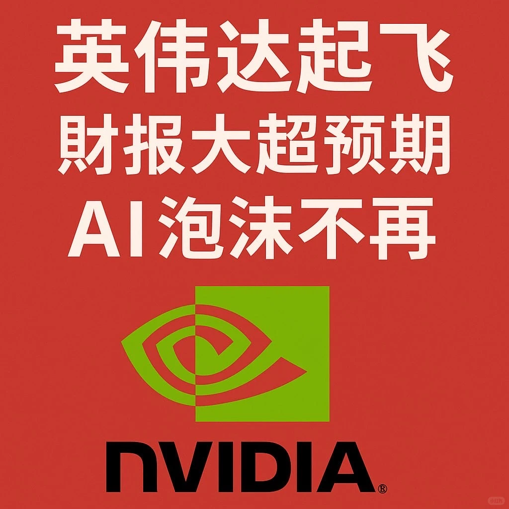 英伟达炸裂！财报碾压预期AI 泡沫说法破产