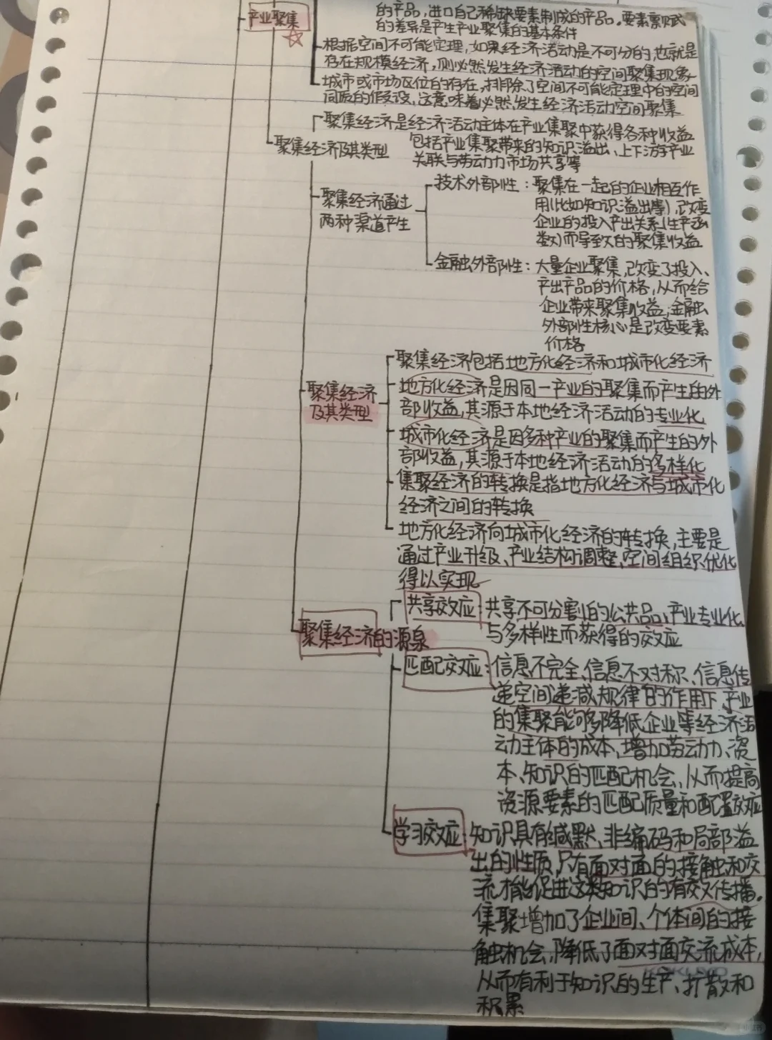 区域经济学期末重点分享 去年96