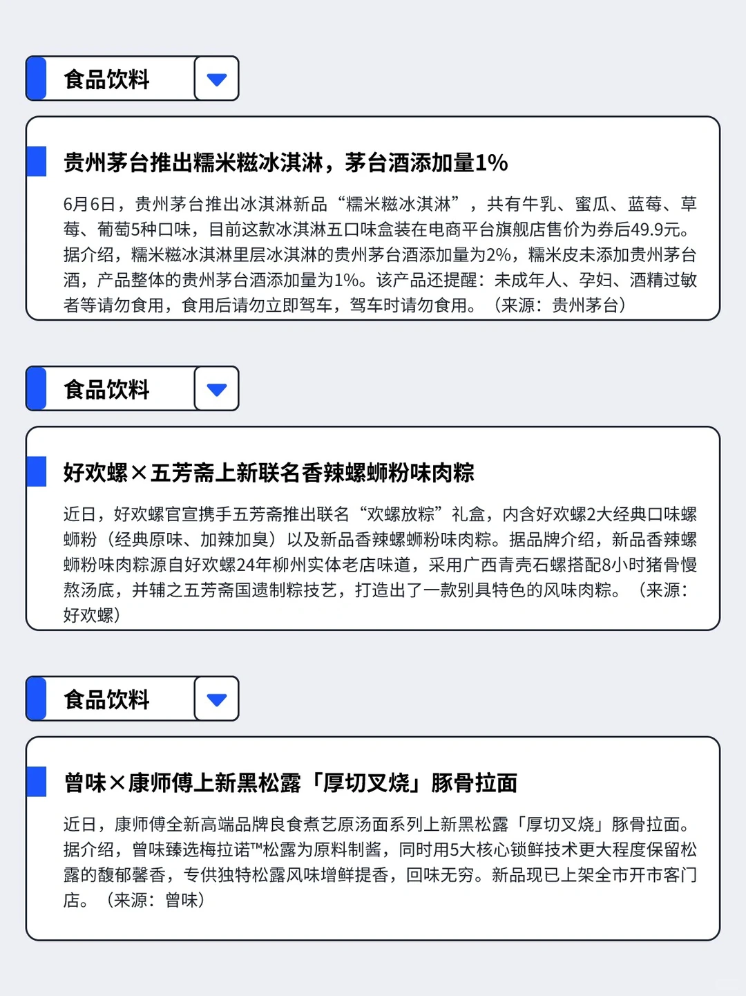 6.3-6.10丨本周快消品行业分析左滑抢先看