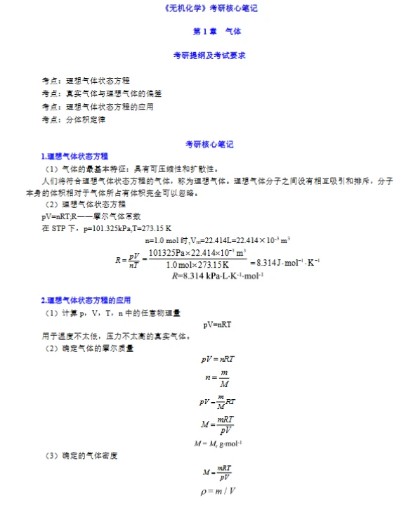 安徽工业大学考研真题资料笔记重点笔记资料