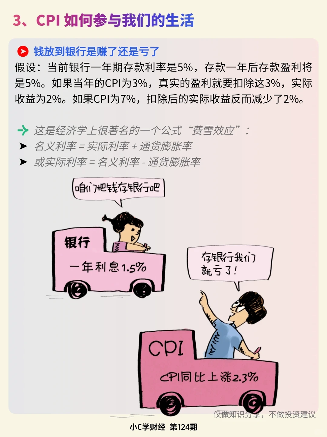 金融小知识:什么是CPI（消费者价格指数）？